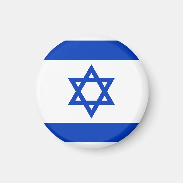 Aimant Drapeau d'Israël (Devant)