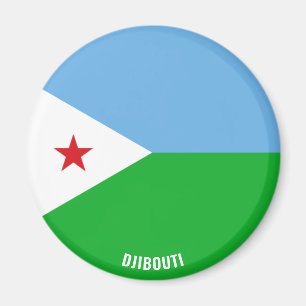 Aimant Drapeau Djibouti Charme Patriotique