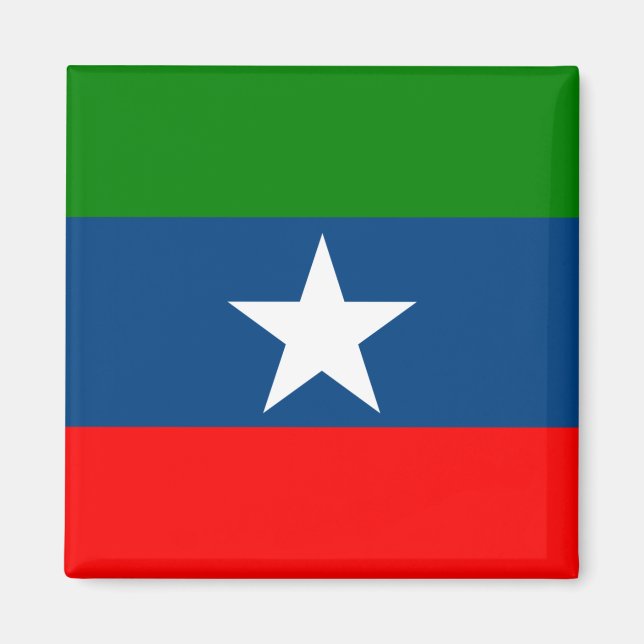 Aimant Drapeau d'Ogaden (Devant)