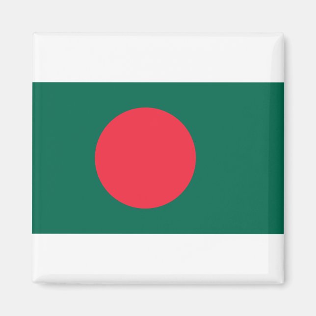 Aimant Drapeau du Bangladesh (Devant)