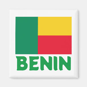 Aimant Drapeau du Bénin