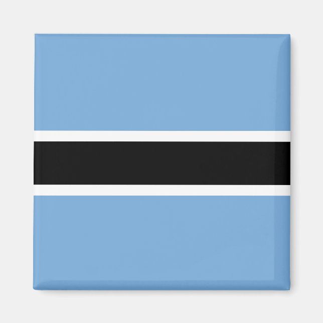 Aimant Drapeau du Botswana (Devant)