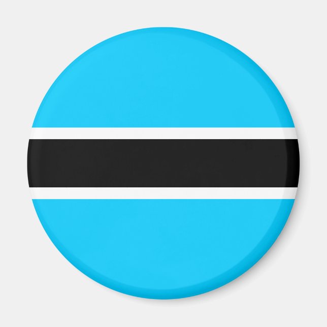Aimant Drapeau du Botswana (Devant)