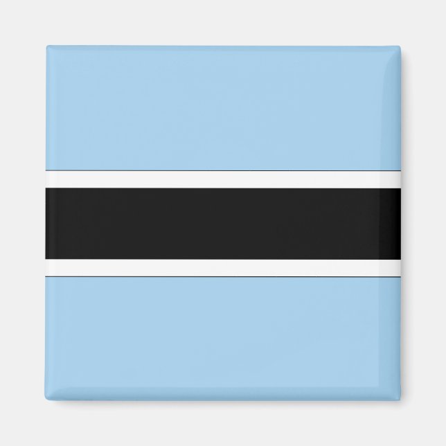 Aimant Drapeau du Botswana (Devant)