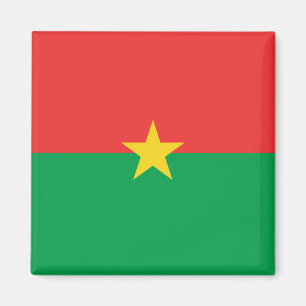 Aimant drapeau du Burkina Faso