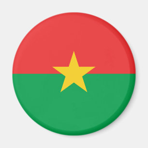 Aimant drapeau du Burkina Faso
