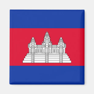 Aimant Drapeau du Cambodge