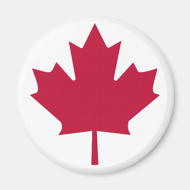 Aimant Drapeau du Canada (Devant)