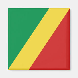 Aimant Drapeau du Congo-Brazzaville
