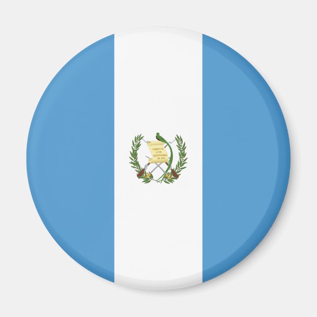 Aimant Drapeau du Guatemala (Devant)