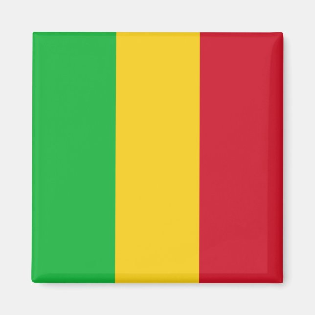 Aimant Drapeau du Mali (Devant)