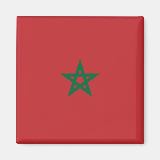Aimant Drapeau du Maroc (Devant)