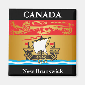 Aimant drapeau du Nouveau-Brunswick