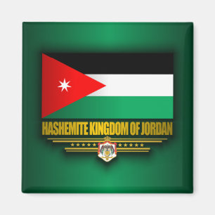 Aimant Drapeau du Royaume de Jordanie