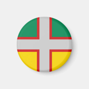 Aimant Drapeau du Saguenay-Lac-Saint-Jean (QUÉBEC)