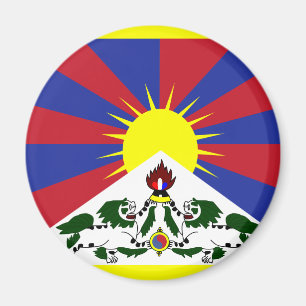 Aimant Drapeau du Tibet