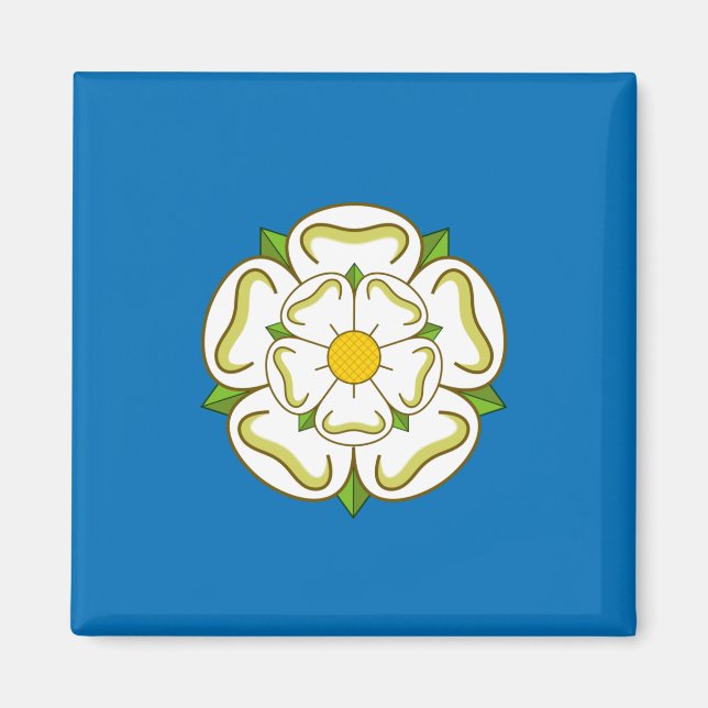 Aimant Drapeau du Yorkshire (comté anglais) (Devant)