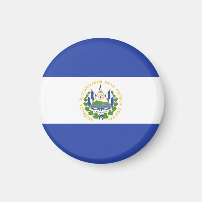 Aimant Drapeau El Salvador (Devant)