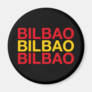 Aimant Drapeau espagnol BILBAO