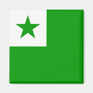 Aimant Drapeau espéranto