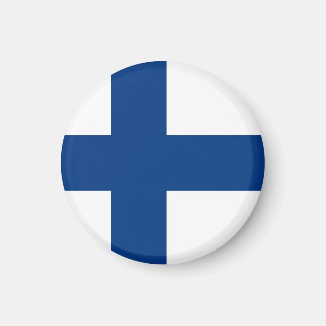 Aimant Drapeau Finlande (Devant)