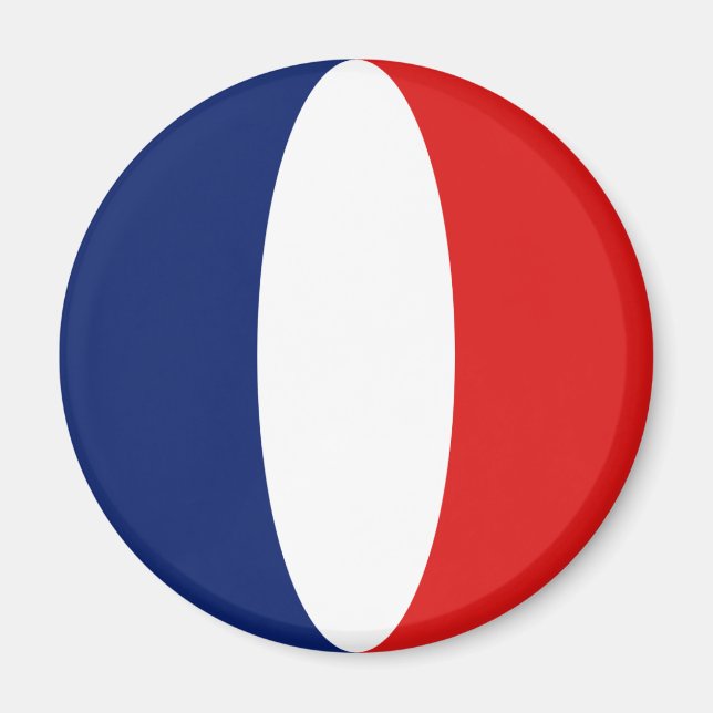 Aimant Drapeau Fisheye Guyane (Devant)