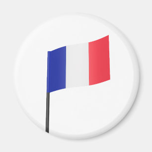 Aimant drapeau français