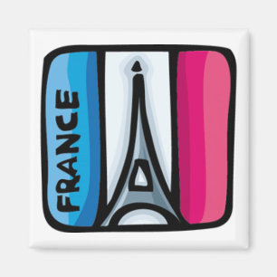 Aimant Drapeau français - France