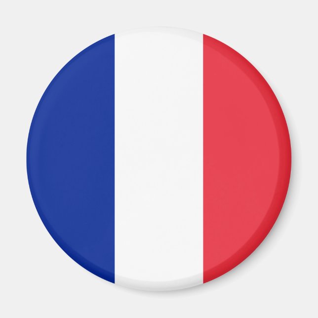 Aimant Drapeau France (Devant)