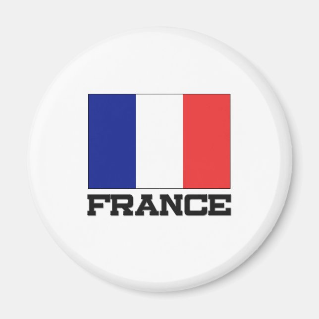 Aimant Drapeau France (Devant)