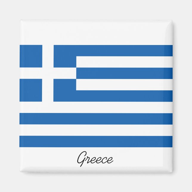 Aimant Drapeau grec (Devant)