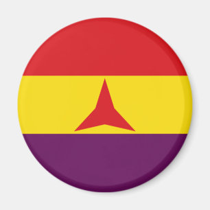 Aimant Drapeau international des brigades (Guerre civile