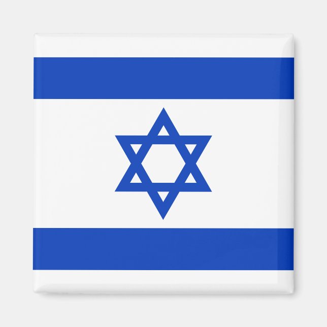 Aimant Drapeau Israël (Devant)