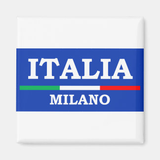 Aimant Drapeau italien Milano Italia Azzurri