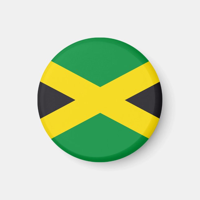 Aimant Drapeau jamaïcain (Devant)