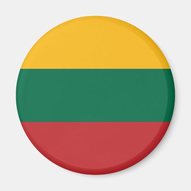 Aimant Drapeau Lituanie (Devant)