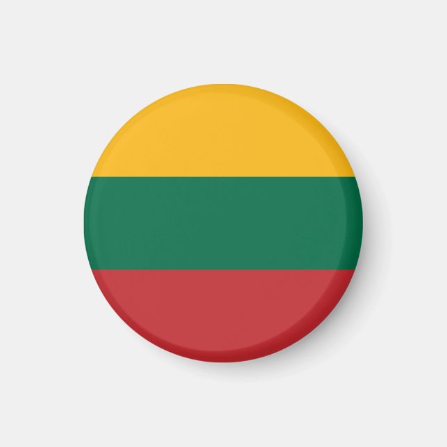 Aimant Drapeau Lituanie (Devant)