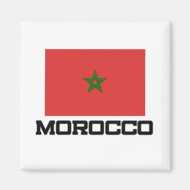 Aimant Drapeau Maroc (Devant)