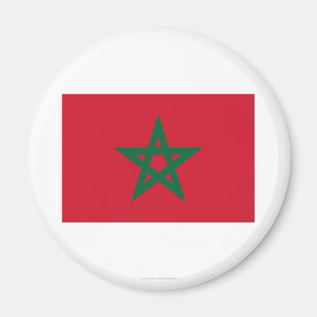 Aimant Drapeau Maroc (Devant)