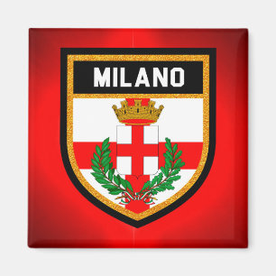Aimant Drapeau Milano