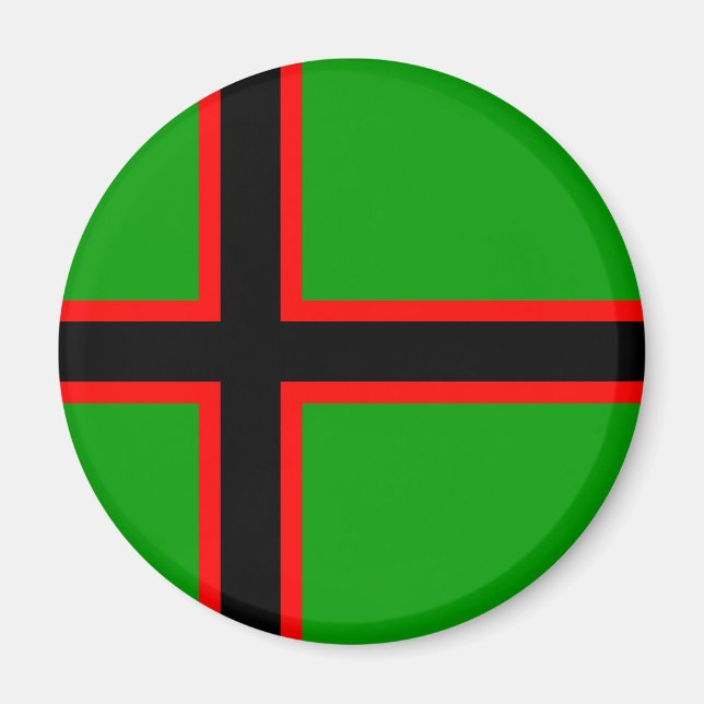 Aimant Drapeau national de Karelia (Devant)