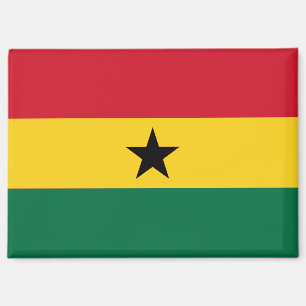 Aimant Drapeau national de l'aimant rectangle du Ghana