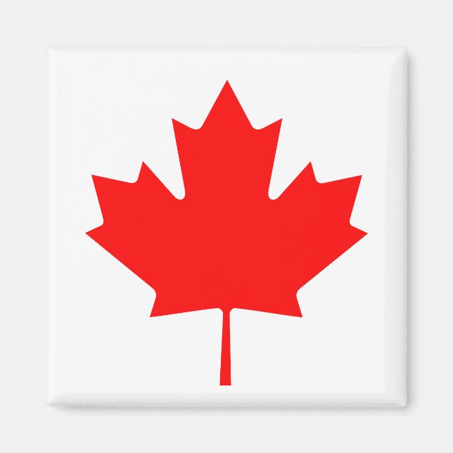 Aimant drapeau national du Canada (Devant)