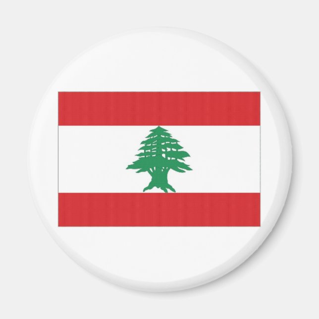 Aimant Drapeau national du Liban (Devant)
