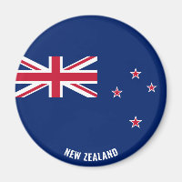 Drapeau néo-zélandais charmant patriotique