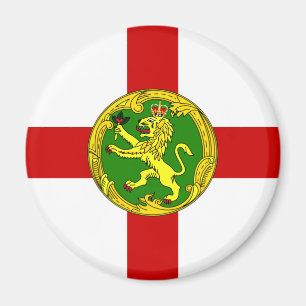 Aimant Drapeau patriotique d'Aurigny