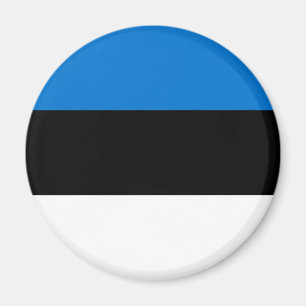 Aimant Drapeau patriotique estonien