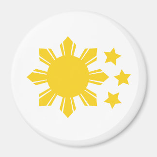 Aimant Drapeau philippin - Fier d'être Pinoy !