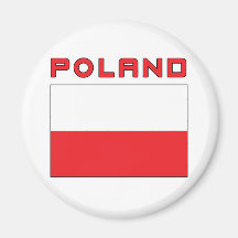 Drapeau polonais avec la Pologne