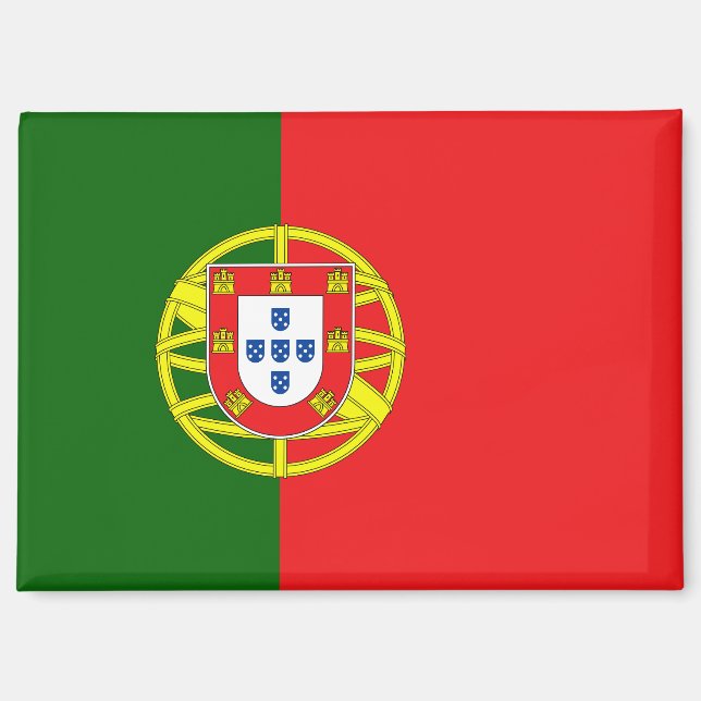 Aimant Drapeau portugais (Recto)